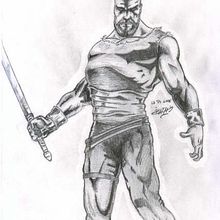 Fantasia guerreros. Traditional illustration project by Pilar L Torregrosa Muñoz - 06.02.2014