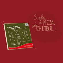 Telepizza "Si sabes de pizza sabes de fútbol" . Animație, Direcția artistică, Ilustrație tradițională, Grafică în mișcare și Publicitate de Antonia y Pepa - 06.03.2014