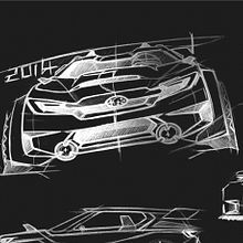 Subaru 360º WRC. Industrial Design, and Automotive Design project by Álvaro Báez Domènech - 06.04.2014