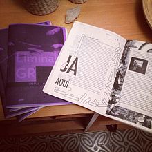 Liminal Gr - publicación. Design, Editorial Design, and Graphic Design project by Mercedes Mangrane - 06.05.2014