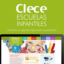 Clece Escuelas Infantiles . Desain Grafis, Desain Web, Dan UX / UI proyek oleh Zaida de Prado Díaz - 06.12.2014