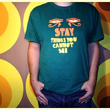 Camiseta Stay Ein Projekt aus dem Bereich Grafikdesign und Siebdruck von Enric Chalaux - 01.04.2009