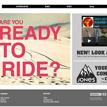 Snowboard Web Ein Projekt aus dem Bereich Grafikdesign und Webdesign von Enric Chalaux - 30.09.2010