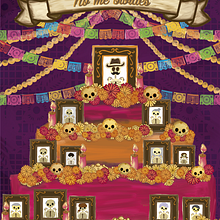 no me olvides "CARTEL". 3D, Animation, and Traditional illustration project by jeannifer pons - 06.10.2014