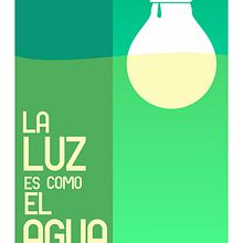 la Luz es como el Agua . Ilustrație tradițională de Amauri Maltos - 06.10.2014