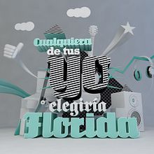Florida. Un progetto di 3D, Direzione artistica e Design di José León - 10.06.2014