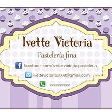 Tarjeta de presentación - Pastelería. Design gráfico projeto de Andrea Torrealba - 02.12.2013
