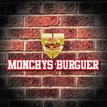 Monchys Burguer - Imágen. Design gráfico projeto de Andrea Torrealba - 12.11.2013