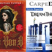 Revista - Dream Theater - Proyecto Universitario. Design gráfico projeto de Andrea Torrealba - 29.01.2013