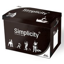 Simplicity box. Un progetto di Graphic design, Packaging e Tipografia di Jordi Mas - 12.06.2014