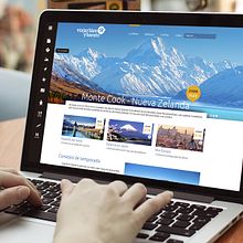 Viajar. Web Design, and UX / UI project by Natalia Torres Tabuenca - 06.12.2014