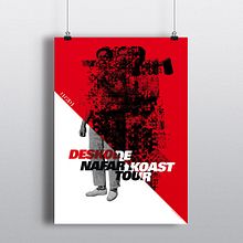 Deskode / Nafar Koast Tour. Design gráfico, Eventos, e Música projeto de bibat_studio - 15.06.2014