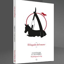 Versión moderna libro 'Cuentos de la Alhambra'. Un proyecto de Diseño editorial de Gerardo Gujuli Apellaniz - 15.06.2014