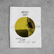 Diseño editorial / NewsDay,  para  Hoy es el día, estudio de diseño sostenible.. Br, ing, Identit, Editorial Design, and Graphic Design project by Evangelisti y Cía. / Estudio Diseño Gráfico Estratégico - 06.15.2014