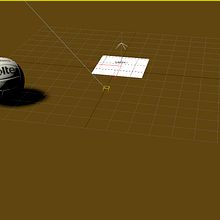 Exterior de Cesped con Pelota. 3D, Set Design, Photograph, and Post-production project by Moises Calderon Basto - 06.15.2014