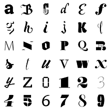 #36daysoftype. Un proyecto de Diseño gráfico y Tipografía de Pablo Bosch - 05.05.2014
