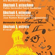 Publicidad Semana de la música de Bermeo. Un proyecto de Diseño gráfico y Publicidad de Gerardo Gujuli Apellaniz - 15.06.2014