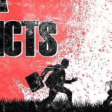 TRUTH THROUGH FIGHT + UNA VIDA + INNER CONFLICTS | poster. Interior Architecture, Design, Graphic Design, Traditional illustration, and Advertising project by alejandro escrich - 12.29.2013