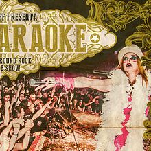 RACHEL ARIEFF ANTI-KARAOKE | poster. Design, Graphic Design, Photograph, Traditional illustration, and Advertising project by alejandro escrich - 04.08.2014