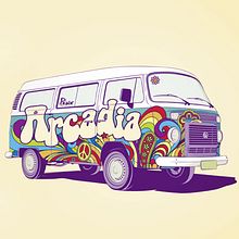  "ARCADIA" Book cover. Editorial Design, Graphic Design, and Traditional illustration project by Alex G. - 06.17.2014