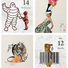 Los días contados / collage. Un progetto di Illustrazione tradizionale di Gustavo Solana - 31.12.2013
