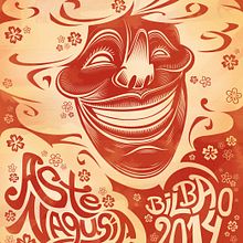 Aste Nagusia Sixties Bilbao (2014). Un proyecto de Diseño gráfico e Ilustración tradicional de Leone - 18.06.2014