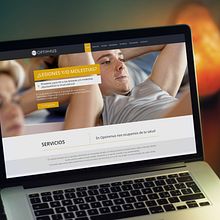Optimmus - diseño y desarrollo web. Web Development, and Web Design project by Alejandro Carrasco Velasco - 06.19.2014