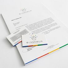 E-Inmobilia - Branding identidad. Br, ing, Identit, and Graphic Design project by Alejandro Carrasco Velasco - 06.19.2014