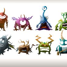 Diseño de personajes. Un progetto di Progettazione di giochi, Character design e Illustrazione tradizionale di Chris Borland - 22.06.2014