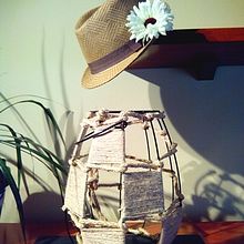 Diseño con Hilo de esparto / Diseño de Producto / Jarrón / Cuadro Tablón. Design, and Product Design project by Anna Jiménez Fontdevila - 06.23.2014