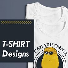Diseños para Canarifornia Eatery. Design, Traditional illustration, T, and pograph project by Eduardo Dosuá - 06.24.2014