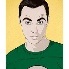 Warner Bros // The BigBangTheory. Traditional illustration project by Alex G. - 06.25.2014