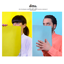 ditto.. Un proyecto de Dirección de arte y Fotografía de María Carmona Díaz - 26.06.2014