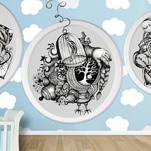 Marc’s dreams. Projekt z dziedziny  Sztuki piękne, Trad, c i jna ilustracja użytkownika penélope maestre - 30.04.2015