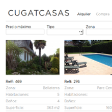 Cugatcasas - Web en WP. Un proyecto de Desarrollo Web de jordijim - 31.05.2013