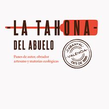 La Tahona del abuelo, horno tradicional y cafetería. Valencia / 2013-2014 . Pencitraan Merek, Identitas, Arahan Seni, Desain, Dan Desain Grafis proyek oleh Marina Muñoz García - 06.29.2014