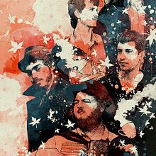 Rolling Stone Germany :: The Felice Brothers. Een project van Traditionele illustratie y  Muziek van Oscar Giménez - 29.06.2014