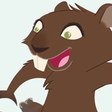 Twin Beavers. Art Direction, Character Design, and Traditional illustration project by Kathy Lea Moyou - 07.01.2014