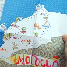 Las aventuras de Lula en: "Los tesoros de Marruecos". Arts, Crafts, and Traditional illustration project by Jenni Alvarado - 07.02.2014