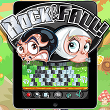 Rock & Fall!. Un proyecto de Diseño de juegos, Diseño de personajes e Ilustración tradicional de Jorge de Juan - 07.06.2014