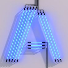 ABCD.... Un projet de 3D, Direction artistique, Écriture, T , et pographie de Eduardo Pérez Borrachero - 03.07.2014