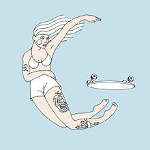 GOW TYPE . Ilustrație tradițională de Grace García - 07.03.2014