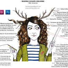 · bio ·. Traditional illustration project by Marina Casaos - 07.04.2014