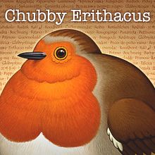 Chubby Erithacus. Een project van Grafisch ontwerp y Traditionele illustratie van Pepetto - 05.07.2014