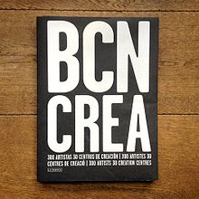 BCN CREA. Un progetto di Direzione artistica, Design editoriale, Graphic design e Tipografia di Céline Robert - 06.09.2012