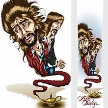 Diseño e ilustracion para Buhoo Snowboards.. Een project van  Ontwerp y Traditionele illustratie van Sete Gonzalez - 06.07.2014