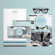 Identidad "Corporativa Empresarios Cinco Estrellas". Un progetto di Br, ing, Br, identit e Design di Cristina Mufer - 07.07.2014