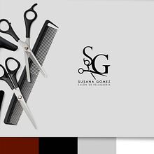 Branding Salón de Peluquería. Br, ing, Identit, Art Direction, and Graphic Design project by Adriana Gallegos - 03.04.2013