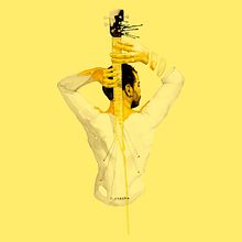 Man in between singles. Traditional illustration project by Héctor San Andrés Jaime - 07.08.2014