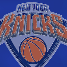 Actualización logo New York Knicks. Un proyecto de Br, ing e Identidad e Ilustración tradicional de Hugo Tobío - 08.07.2014